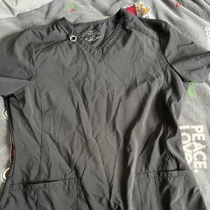 Women’s Black Scrub Top